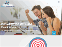 Tablet Screenshot of gmat-workshop.de